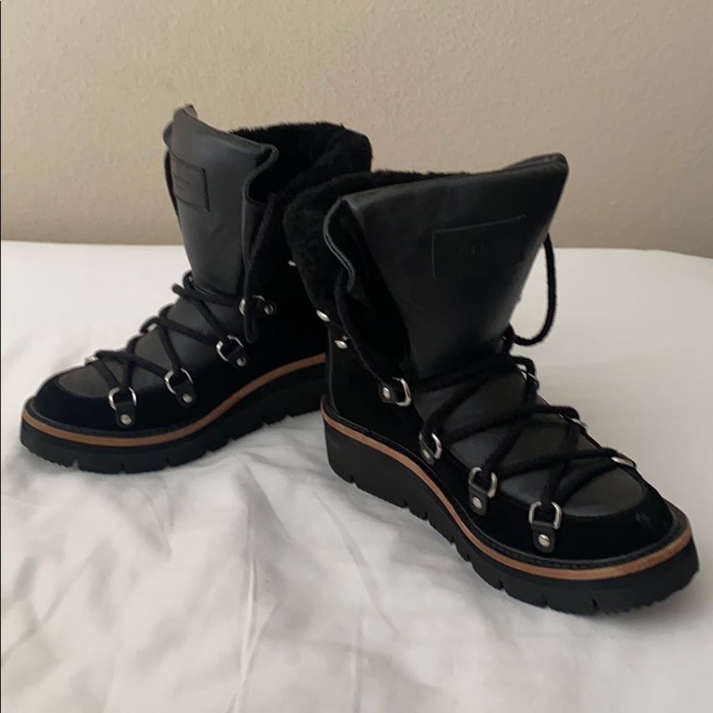 Rag & Bone Black Winter Snow Boots